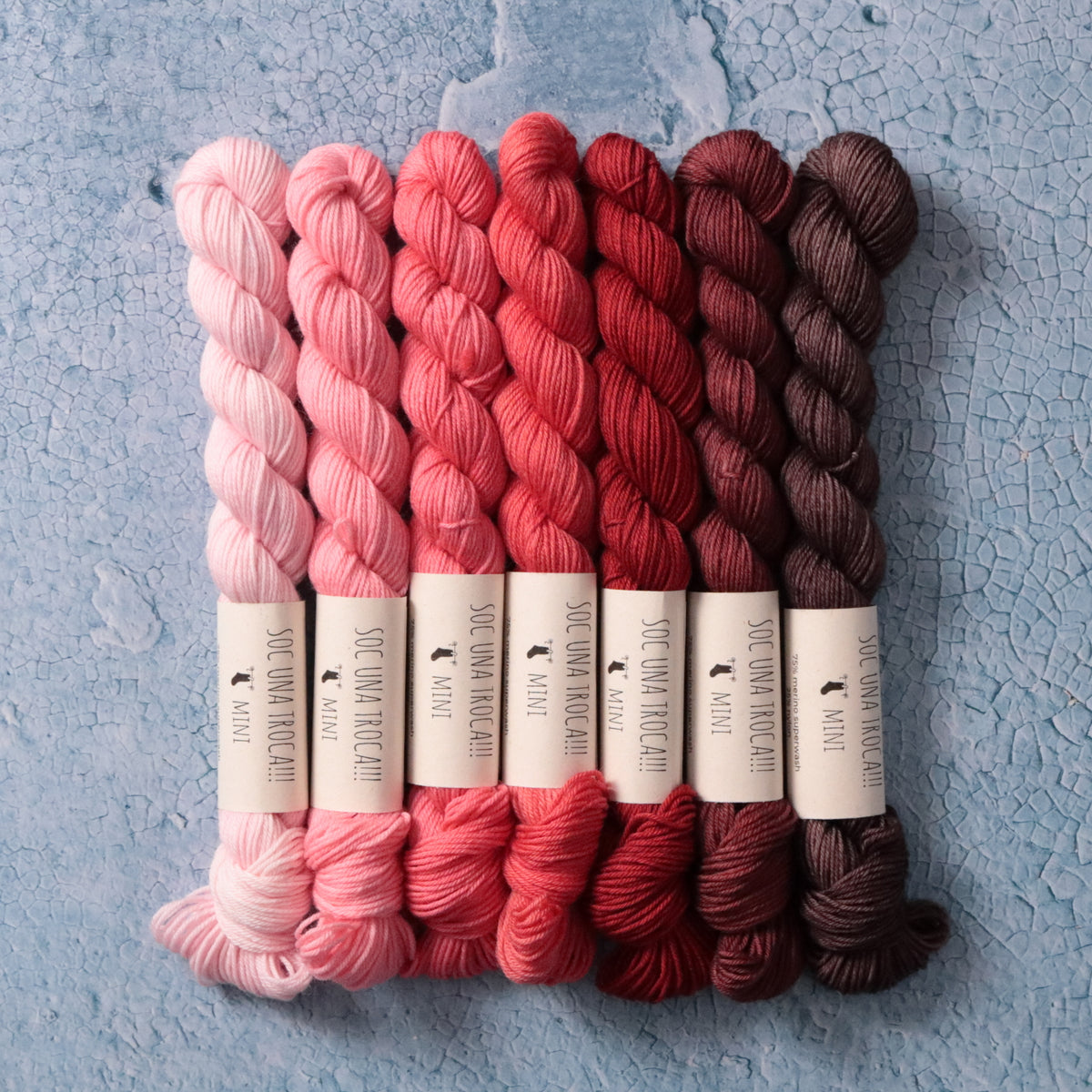 Pink, red and brown gradient