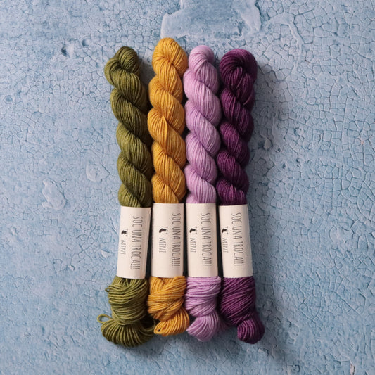 Golden fern and lavender