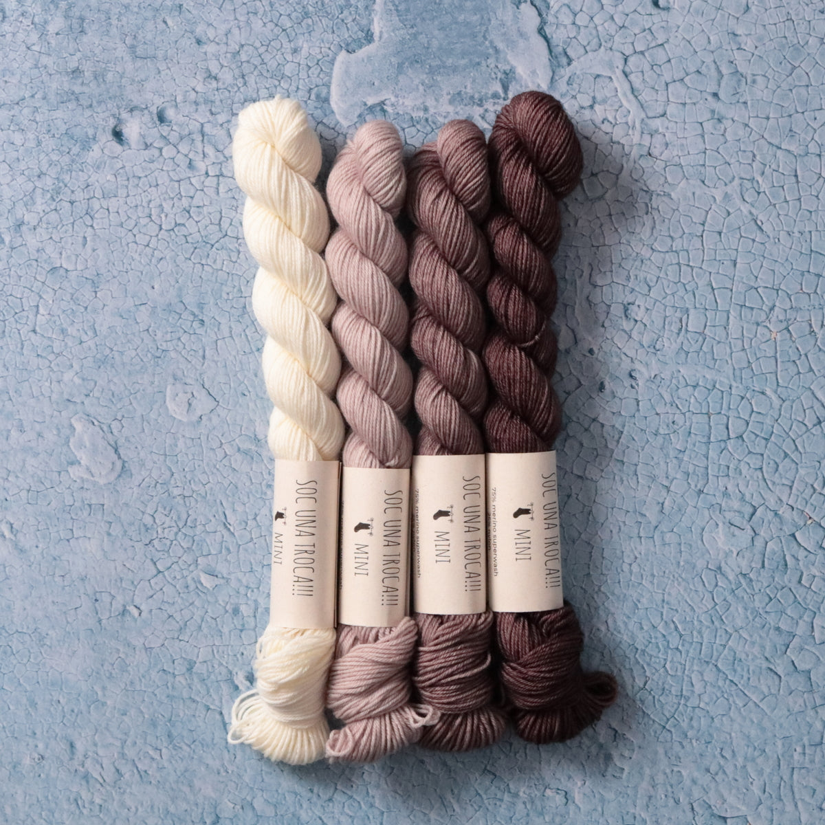 Brown & white gradient