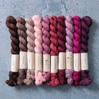 Browns & pinks mix